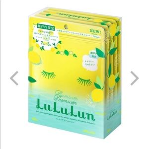 Lululun premium setouchi lemon sheet masks